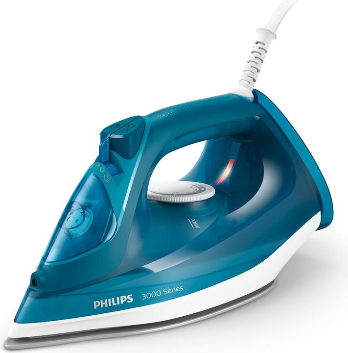 Image du produit Philips 3000 series DST3040/70 Fer à repasser à vapeur Semelle en céramique (2400 W, 200 g/min)