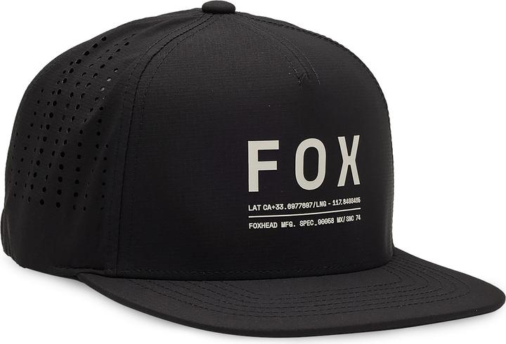 Fox Hat 23 Non Stop Tech Snapback Blk Os (One Size)