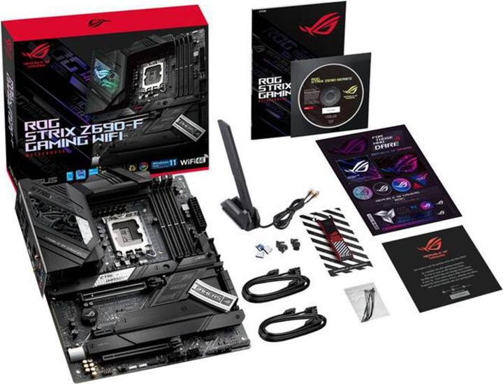 Image du produit ASUS ROG Strix Z690-F Gaming Wifi (LGA 1700, Intel Z690 (DDR5), ATX)