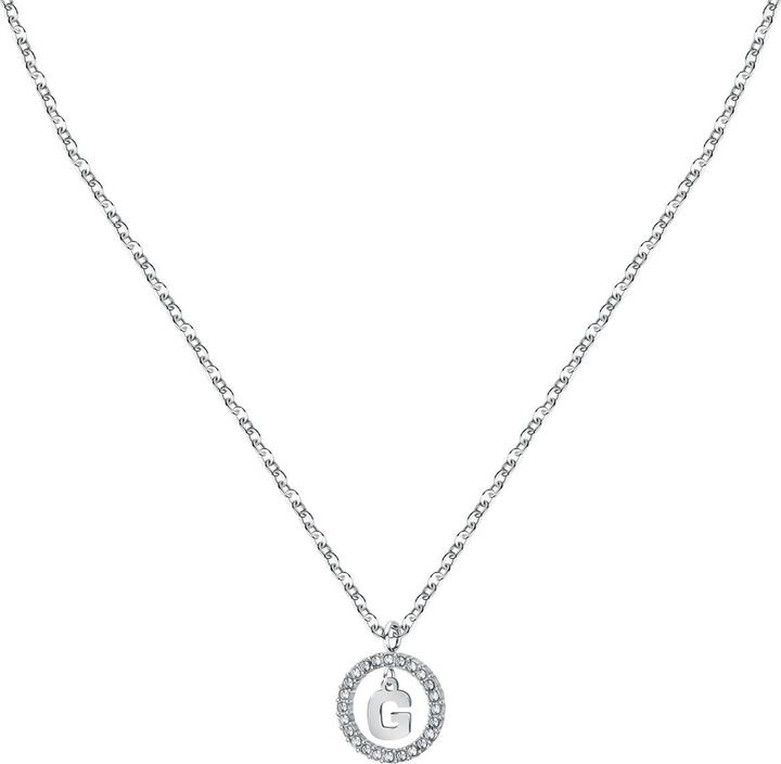 La Petite Story Family Letter G Halskette (Edelstahl, 40 - 45 cm)