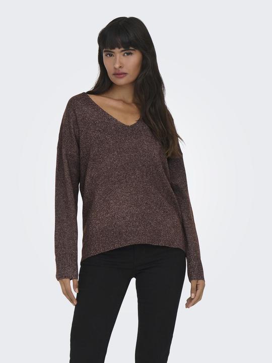 Actual product image Only V-neck knit jumper (S)