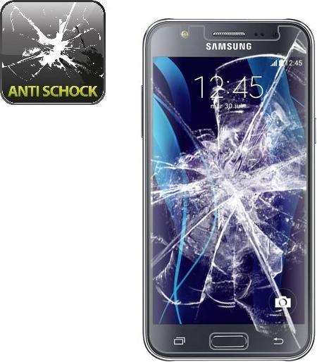 Actual product image Protectorking 3x Panzerfolie Anti-Shock HD Klar (3 Piece, Samsung Galaxy J5 (2016))