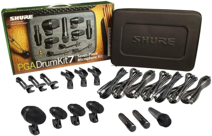 Produktbild Shure PGADRUMKIT7 7-delige drummicrofoon-set