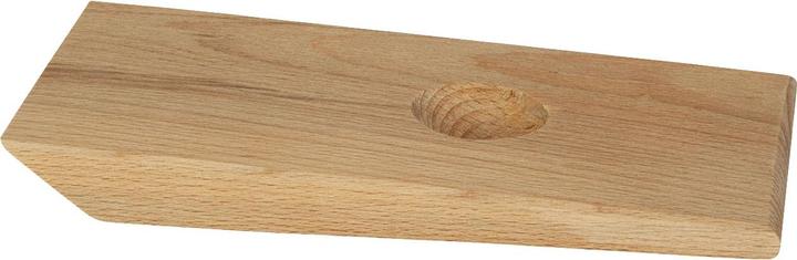 Actual product image Natura Punto Angled wine bottle holder, beech wood (Wine bottle holder)