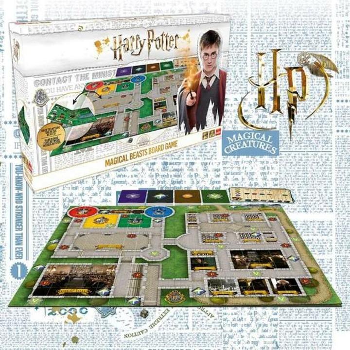 Actual product image Goliath Toys Goliath Harry Potter Magical Beast, Board Game, Travel/Adventure, 8 year(s), 20 min, Family Game (German, Spanish, French, Polish, Dutch, Italian, Portuguese, English)
