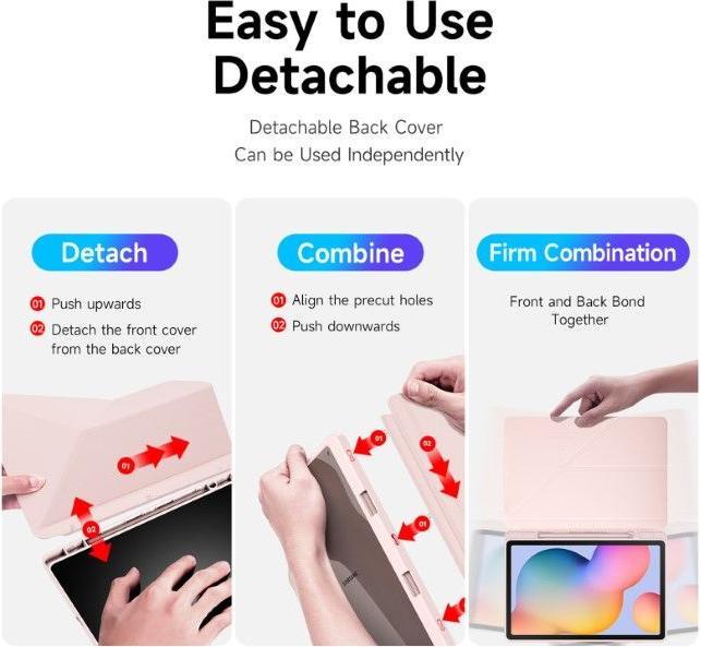 Actual product image Dux Ducis Magi Series Bookover (Galaxy Tab S6 Lite)