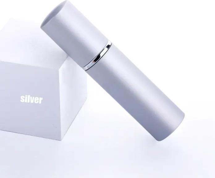 Swissdetector Nachfüllbarer Parfümzerstäuber - 10 Ml - Silber (10 ml)