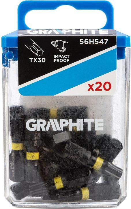 Productafbeelding Graphite Bity udarowe TX30 x 25 mm, 20 st. (TX30)