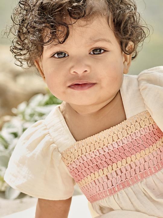 Produktbild Vertbaudet Mädchen Baby Bluse mit Häkelspitze (62)