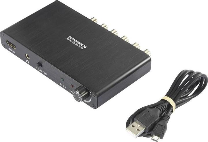 Actual product image SpeaKa Professional Audio extractor (HDMI