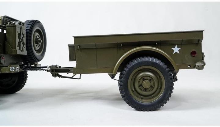 Immagine prodotto RocHobby Rimorchio per 1941 MB Willys Jeep, 1:6 (RTR pronto all'uso)