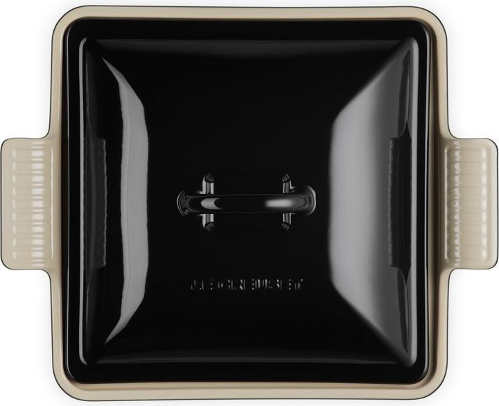 Produktbild Le Creuset Auflaufform Tradition mit Deckel schwarz glänzend 30,6cm