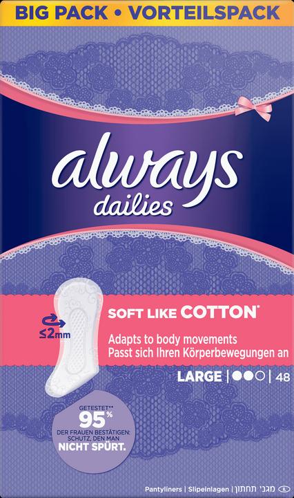 Produktbild Always Dailies Twist & Flex (48 x, Slipeinlagen)