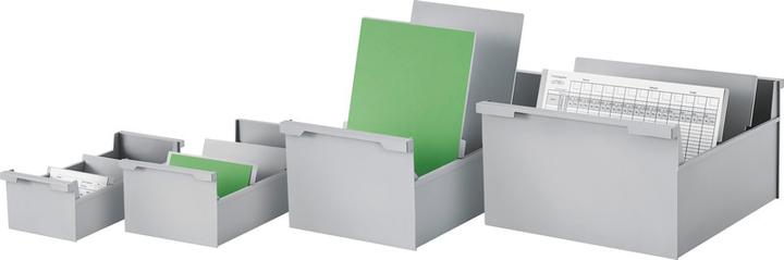 Actual product image Styro Card index box A5 cross grey (A5)