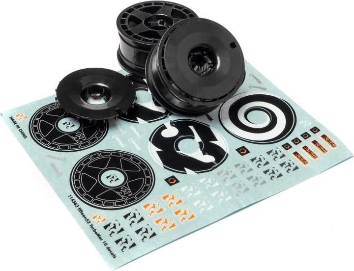 Actual product image HPI FIFTEEN52 TURBOMAC WHEEL BLACK (26MM/2PCS)