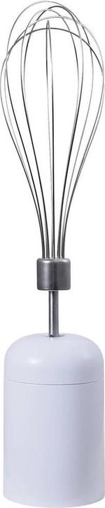 Actual product image Bergner Hand blender 800W with measuring jug, with chopper attachment White, wood