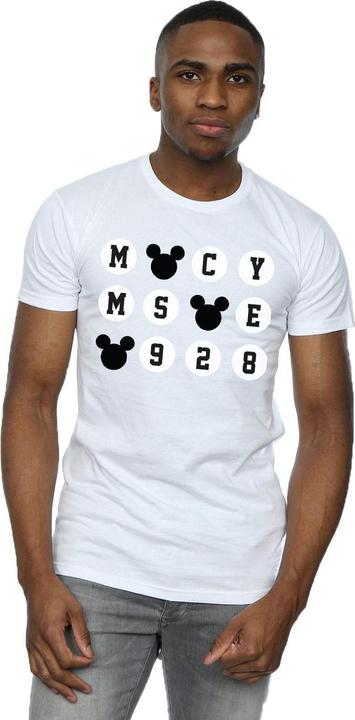 Immagine prodotto Disney Mickey Mouse 1928 Circles Maglietta Uomo (M)