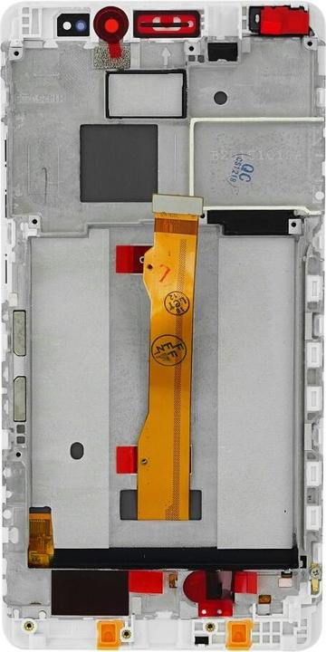 Actual product image OEM Display unit + frame for Huawei Mate S white, without logo (Display, Mate S)