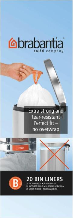 Actual product image Brabantia PerfectFit (20 x, 5 l)