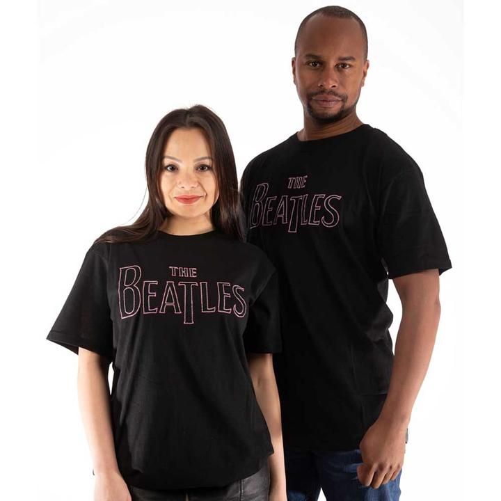 The Beatles Drop T Embroidered Embellished