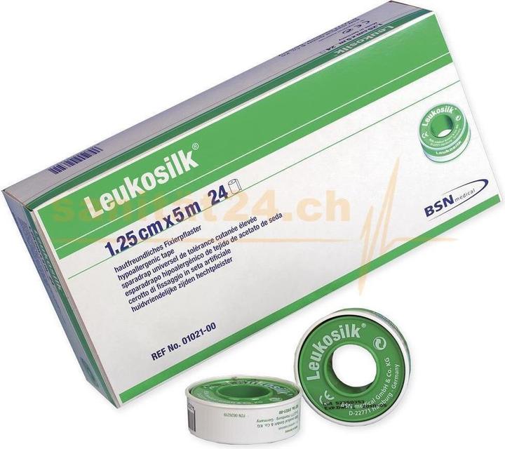 Actual product image BSN LEUKOSILK 9.2MX5CM (6 x)