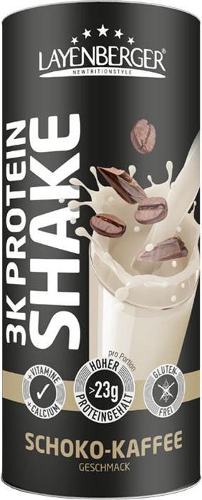 Actual product image Layenberger 3K Protein Shake Chocolate-Coffee 360g (Coffee, Chocolate, 1 pcs., 360 g)