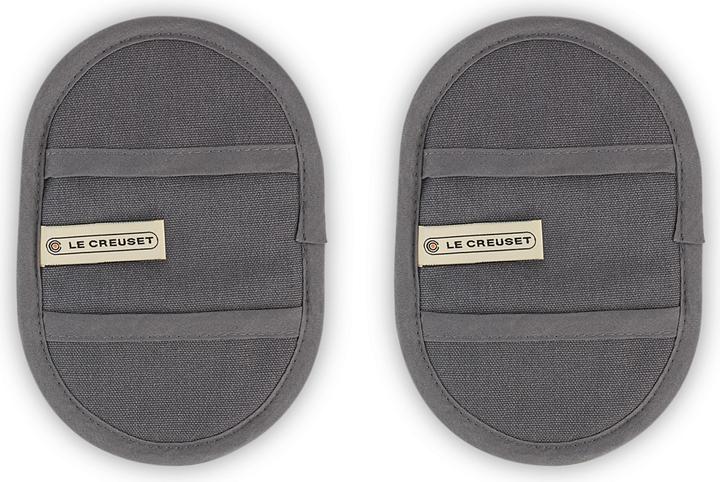 Le Creuset Jeu de 2 protections de poignées de casseroles (100% coton, Toile, Tissu éponge)