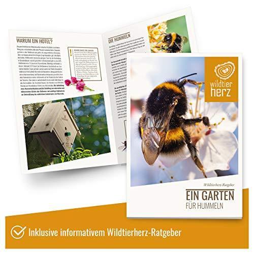 Actual product image Wildtier Herz Bumblebee hotel to hang (Bumblebees)