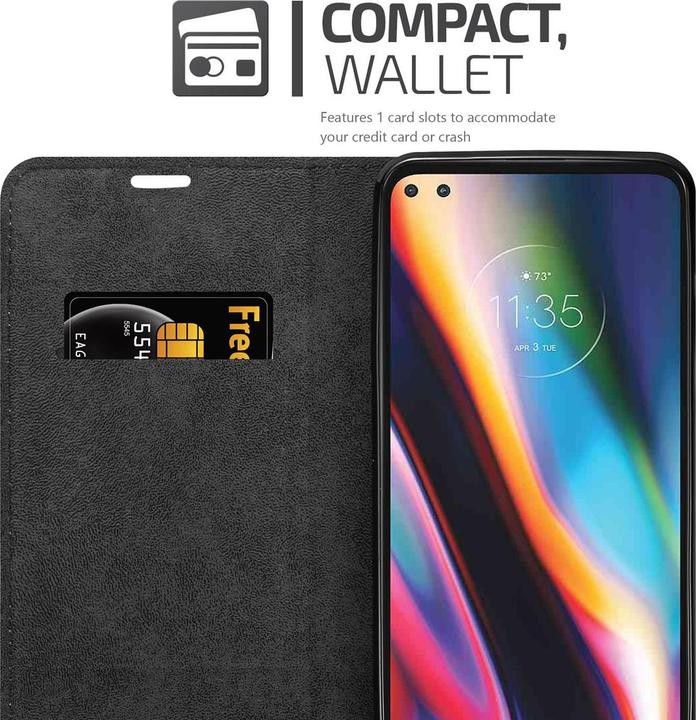 Productafbeelding Cadorabo Boek Onzichtbare Magneethoes (Motorola Moto G5 Plus)