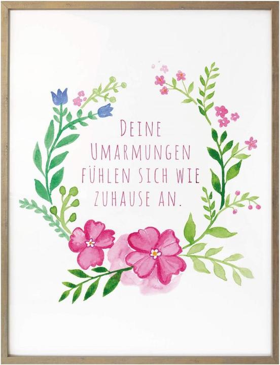 Immagine prodotto Trenddeko I tuoi abbracci si sentono come a casa (50 x 60 cm)