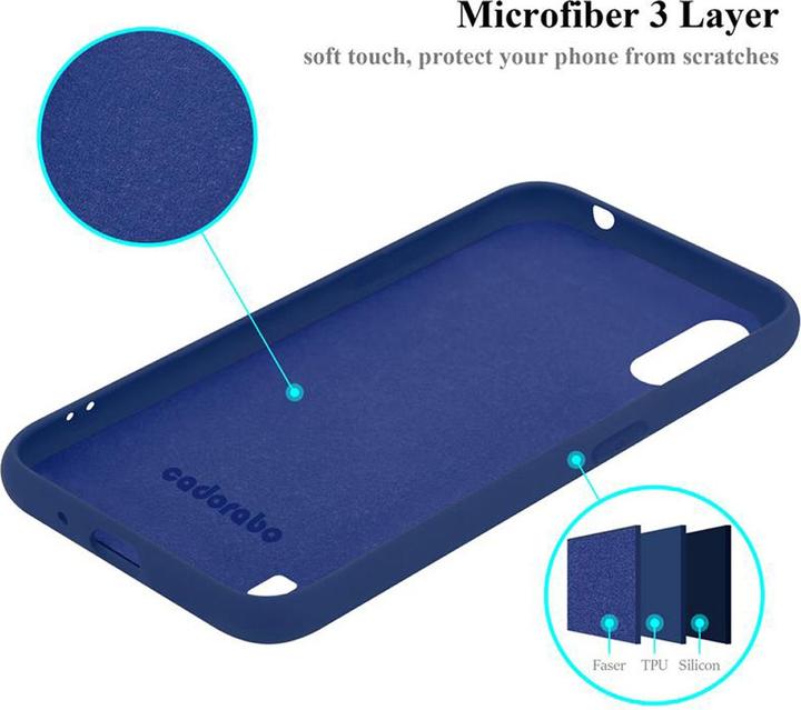 Actual product image Cadorabo TPU Liquid Silicone Case Cover (Samsung Galaxy A01)