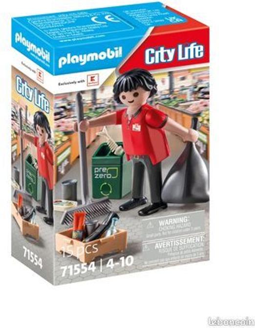 Actual product image Playmobil City Life Kaufland Supermarktmitarbeiter (11737770)