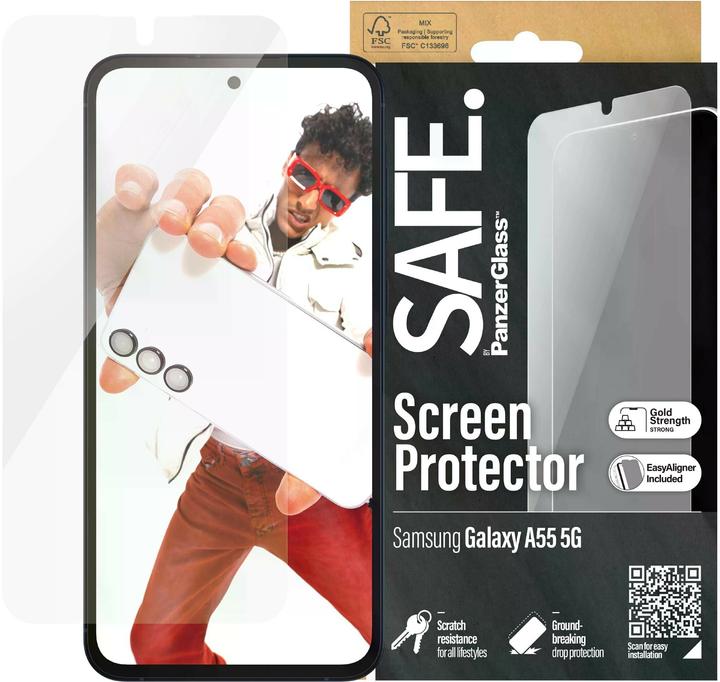 Produktbild Safe Ultra-Wide Fit (1 Stück, Samsung Galaxy A55)