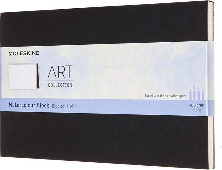 Actual product image Moleskine Water colour block (13 x 21 cm, Plain, Soft cover)