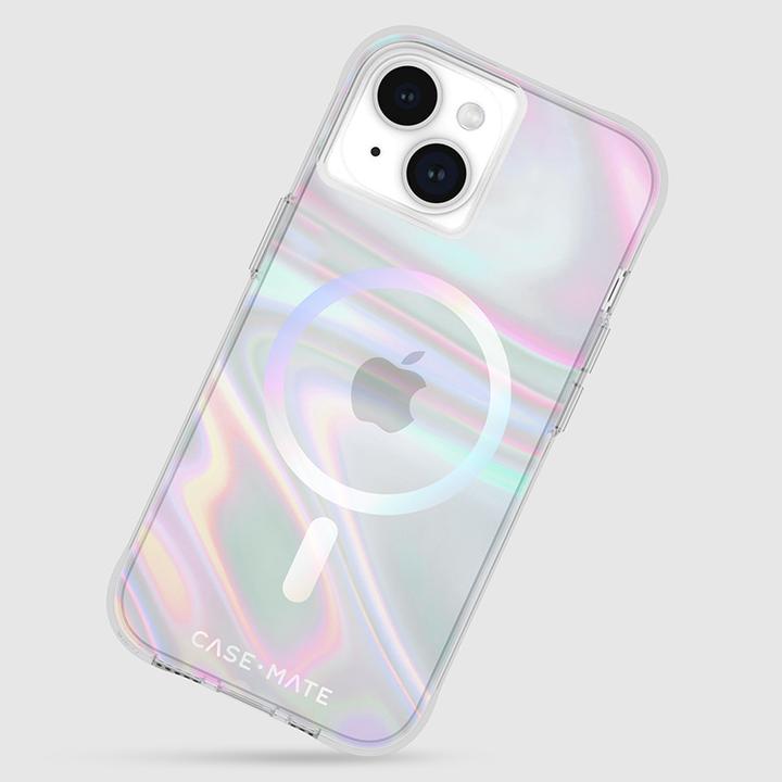 Produktbild Case-Mate Soap Bubble MagSafe - Etui iPhone 15 (Iridescent) (Apple iPhone 15)