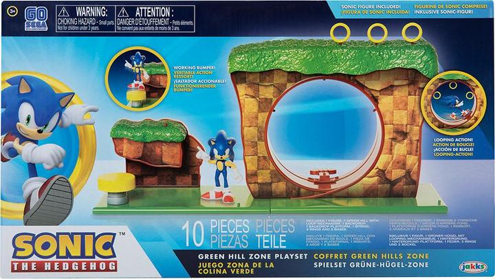 Actual product image Jakks Pacific Sonic - Green Hill Zone Playset (403934)