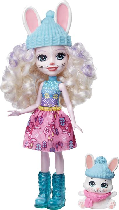 Actual product image Enchantimals Hoppin' Ski Chalet With Bevy Bunny & Jump Dolls