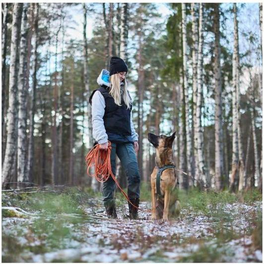 Actual product image Non-Stop Dogwear Friction Long Line drag line for dogs L (L, Dog, Dog sport)