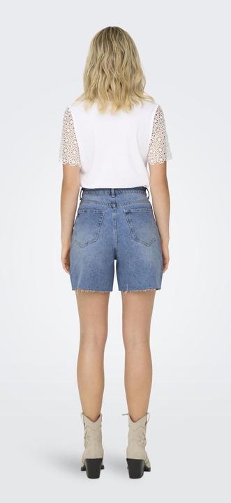 Produktbild Only ONLZITA Hohe Taille Normal geschnitten Jeans-Shorts Jeans-Shorts (XL)