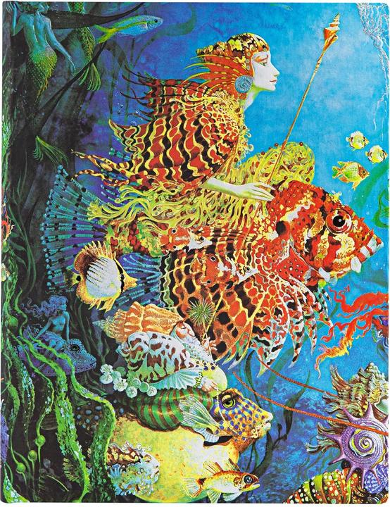 Image du produit Paperblanks Carnet de notes Reine de la mer Ultra ligné (À rayures, Couverture rigide)