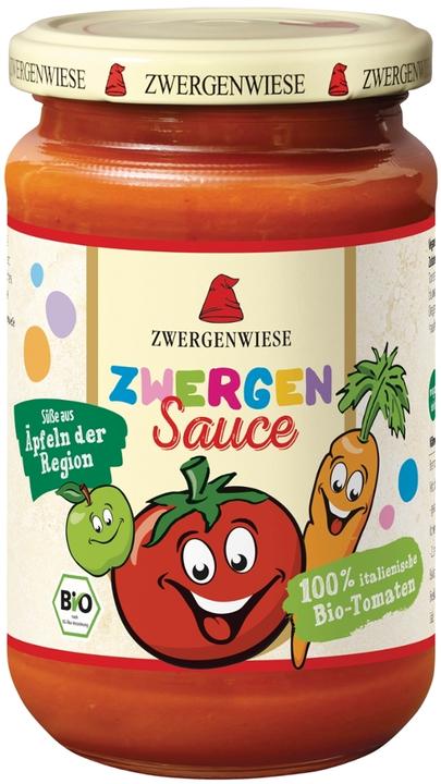 Zwergenwiese Zwergensauce - Kinder Tomatensauce (Glas) (11858 g)