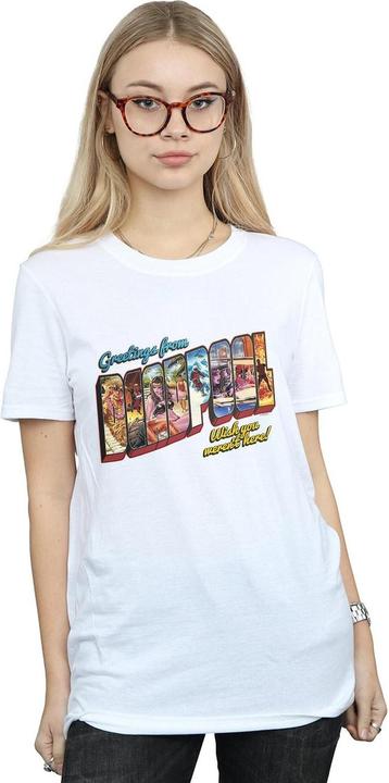 Image du produit - T-shirt DEADPOOL GREETINGS - Femme (M)