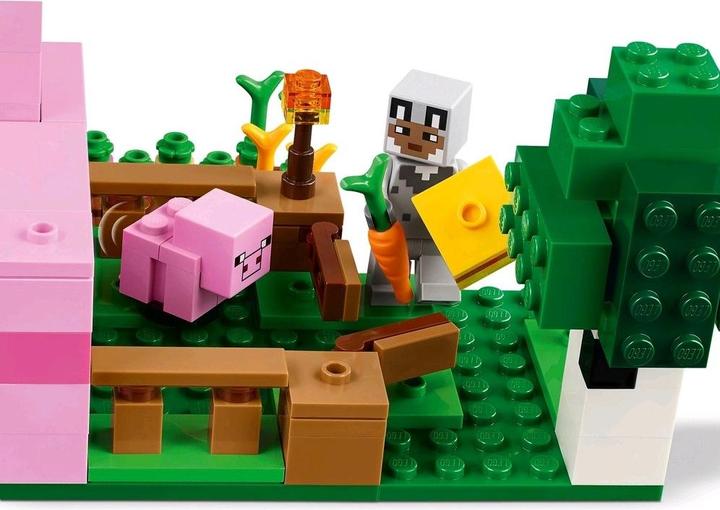 Image du produit LEGO Das Babyschwein-Haus (21268, LEGO Minecraft)