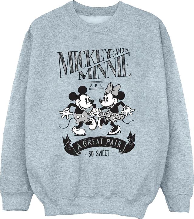 Disney Mickey And Minnie Mouse Great Pair Sweatshirt Mädchen