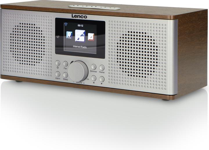 Actual product image Lenco DIR-170, DAB+ Internet Radio, Walnut (Web radio, DAB+, Bluetooth)