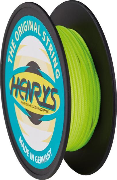 Produktbild Henrys Diabolo Schnur 10m-Rolle citrogelb