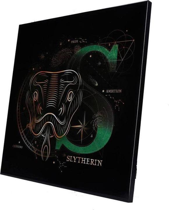 Actual product image Nemesis Now Harry Potter - Slytherin Crystal Clear Picture (32 x 32 cm)