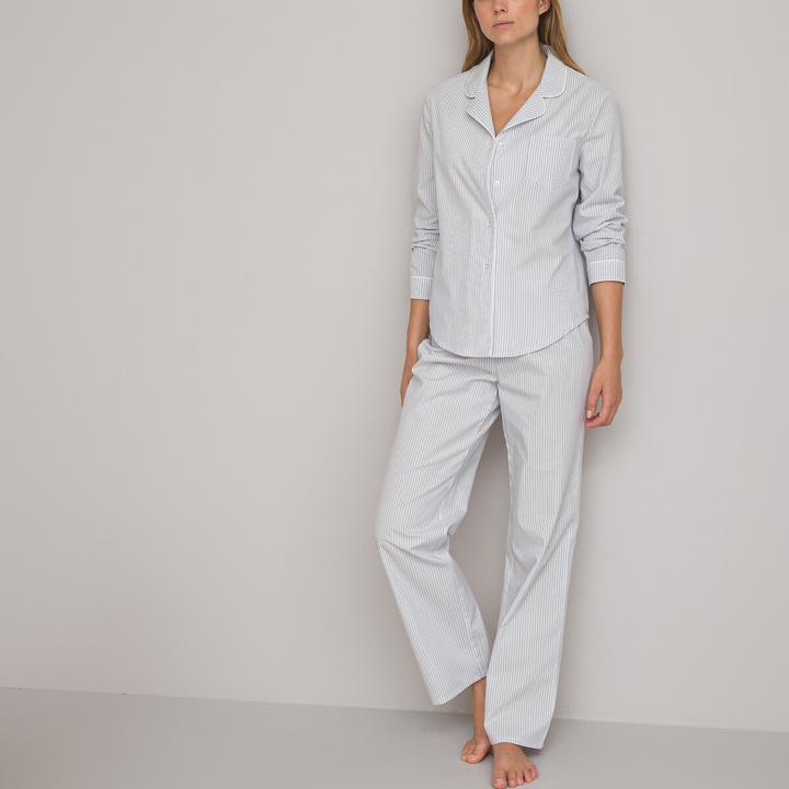 La Redoute Collections Gestreifter Pyjama (38)