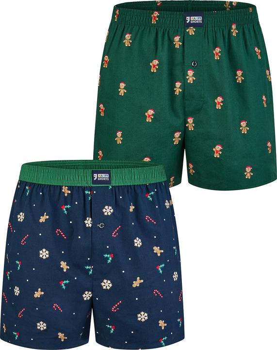 Happy shorts Boxer X-mas Shorts, Geschenk, Weihnachten, Motiv