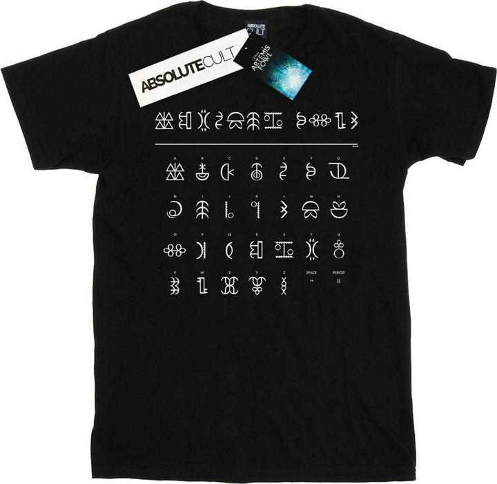 Disney Artemis Fowl Gnommish Alphabet TShirt Jungen